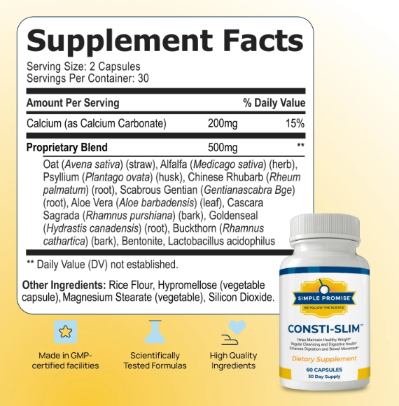Consti-Slim supplement reviews