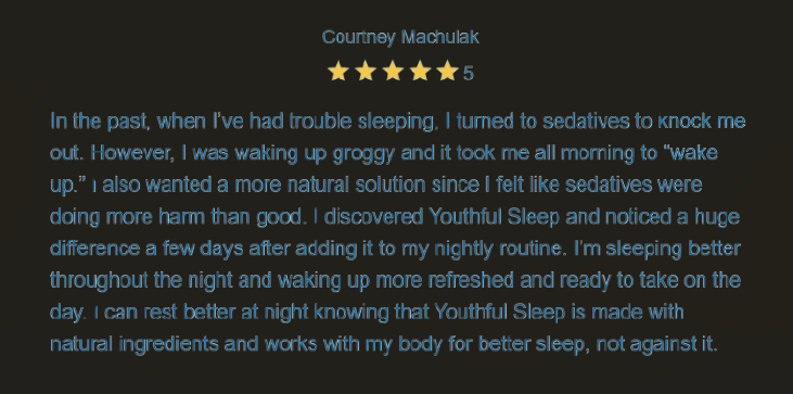 Youthful Sleep Customer Reviews