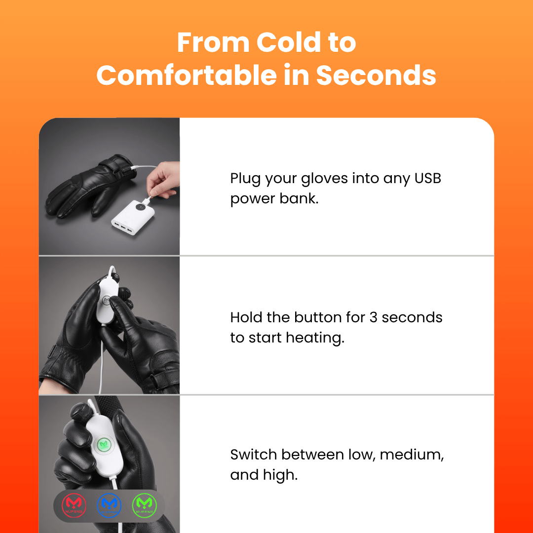 Alpha Heat Gloves Usage